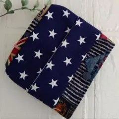 ふた無し　移動ポケット《ビンテージ〜星》