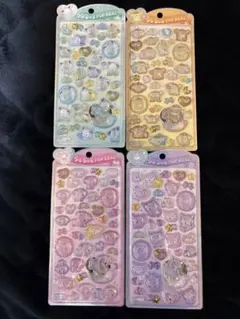 正規品 サンリオ うるちゅるポップシール 4枚セット
