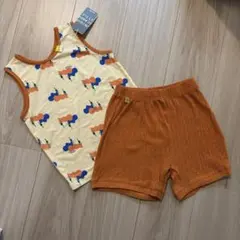 モイモルン　新品　タンクトップとショートパンツセット パジャマ　120