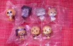 NARUTO ナルト 一番くじ 波の国編 忍犬ちょこのっこ 7点セット