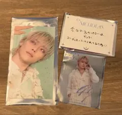 &TEAMカフェ NICHOLAS ニコラス入場特典 平日限定カード 運勢カード