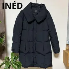 INÉD 黒 ダウンジャケット ロング丈 ダウンコートMサイズ