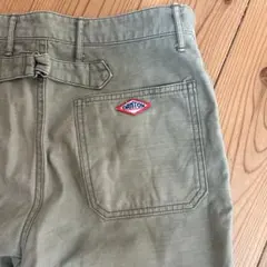 DANTON ワークパンツ カーキのサムネイル