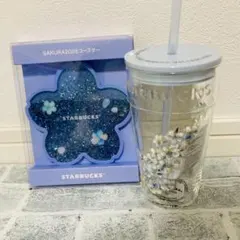SAKURA2026グラスタンブラーエアリーブルー　＆　コースター（ブルー）