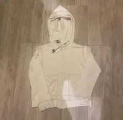 GREEN LABEL RELAXING 白　ジップアップ　パーカー　115cm