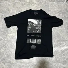 フランケンシュタインプリント Tシャツ 黒