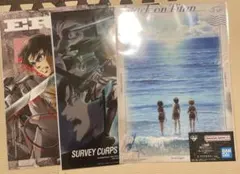 一番くじ　進撃の巨人　F賞　クリアポスター