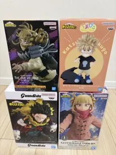 ちあぴこ 爆豪勝己 フィギュア 僕のヒーローアカデミアフィギュア4体セット