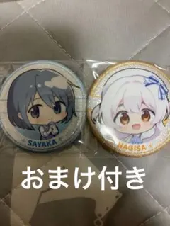 魔法少女まどかマギカ まどマギ ローソン グリッター缶バッジ 百江