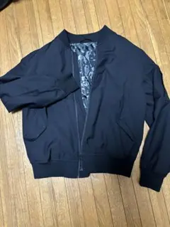 GU ブラック MA-1ジャケット Sサイズ