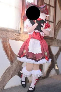 ☆ニナ☆【LARDOO製】コスプレ　衣装　原神　クレー　魔女　ウィッグ付き 楽天市場】ウイッグ付き 原神 クレー Klee コスプレ衣装 魔女服 原神