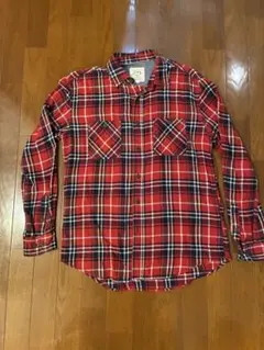 Yembany ネルシャツ L 赤チェック 長袖 古着 アメカジ 春秋のサムネイル