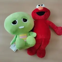 ぬいぐるみ　ガチャピン　セサミストリート　ビック