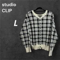 studioCLIP スタジオクリップ L 着丈変わる2wayボタンプルオーバー