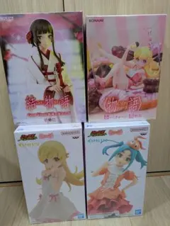 【新品・未開封品】物語シリーズ フィギュア 4点セット 結物語