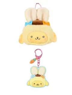 【即日発送】プリン ふっくらおみみのうさぎの会 ミニポーチチャーム ラバー