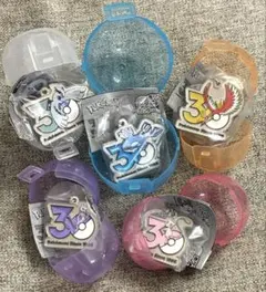 ポケモン30周年メタル ミュウ ミュウツー ホウオウ ルギア カイオーガ 5個