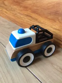 click clack toys木製 クレーン車 ミニカー 知育玩具 - メルカリ