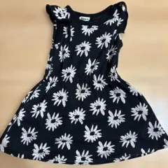 BREEZE 花柄フリル袖ワンピース 90