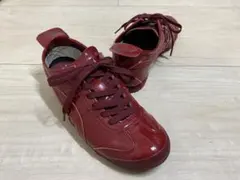 【Onitsuka Tiger】MEXICO 66 エナメルレッド 23cm