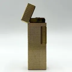 火花確認済】dunhill ダンヒル ローラーガスライター 木目調 バーク 