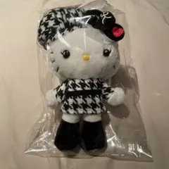 マスコットホルダー（モノクロガーリーふたごコーデ）