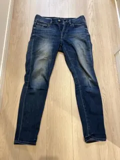 PLST プラステ　クロップド　デニムパンツ