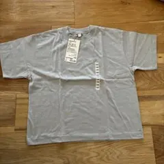 限定値下げ　無印良品　ムラ系クルーネック　ビッグTシャツ　130のサムネイル