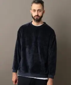 ビューティー&ユース ユナイテッドアローズ　シェルパフリース クルーネック　S