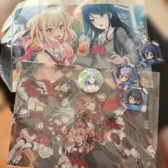 も*】様 劇場版 プロセカ ゲーマーズ特典 アクリルパネル 缶バッジ