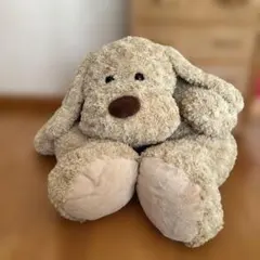 12/16迄の価格‼️ 大きめ犬型ぬいぐるみ ベージュ