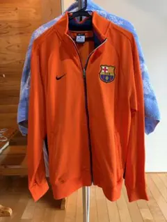 Nike FCバルセロナ ジャケット オレンジ