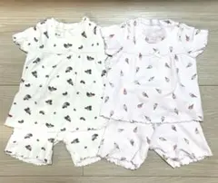 アプレレクール　パジャマ　ルームウェア　半袖　ピンク　アイボリー　110 セット