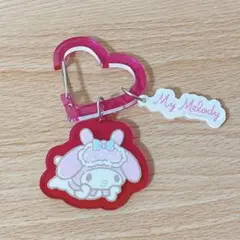【新品】サンリオ　マイメロ　カラビナチャーム　アクリルキーホルダー