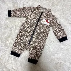 ☆*☆様 ハローキティ ヒョウ柄ロンパース　80