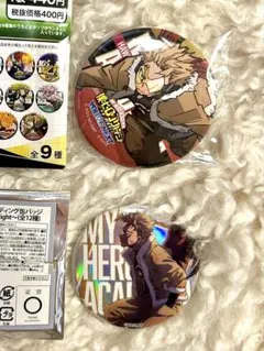 【美品】僕のヒーローアカデミア 缶バッジ ホークス セット売り