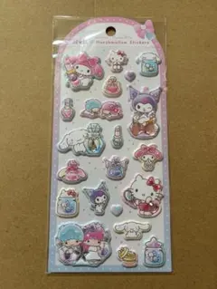 サンリオキャラクターズ ジュエルマシュマロステッカーズ Sanrio Jewel