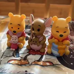 くまのプーさん フィギュア3体セット