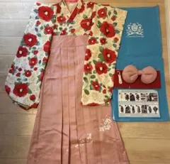 袴　女の子　卒業式　桃袴セット　160