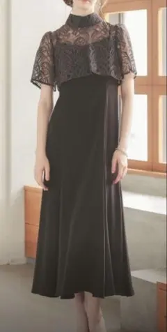 Dorry Doll 3wayレースボレロ&マーメイドキャミドレス　ブラウン