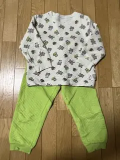 ユニクロ　キッズキルトパジャマ110 こぐまちゃん絵本
