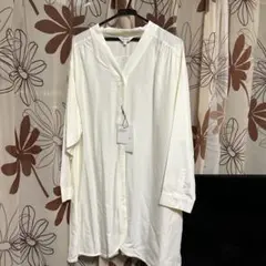 MOUSSY ホワイト 長袖シャツ Fサイズのサムネイル
