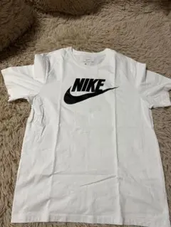 NIKE 半袖 Tシャツ ホワイト×ブラック ビッグロゴ サイズXL