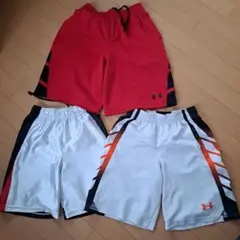 Under Armour 他　ハーフパンツ　140～150　3枚セット