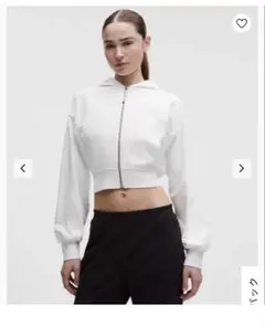 lululemon ルルレモン パーカー ホワイト luon Define