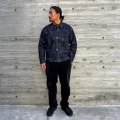 COMOLI デニムジャケット ブラックエクリュ BLACK/ECRU 3 - メルカリ