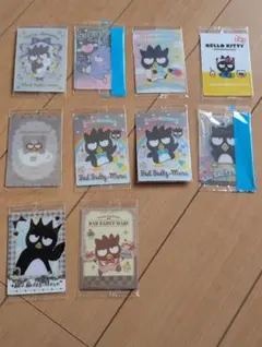 サンリオキャラクターズ　ウエハースカード　バッドばつ丸　10枚セット
