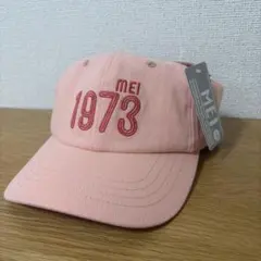【新品】ピンク MEIキャップ 刺繍のサムネイル