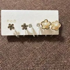 noé ノンホールイアリング3点セット