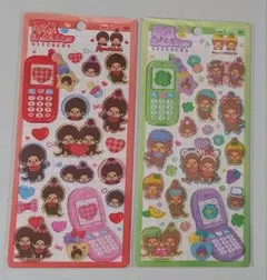 ゆ*ん様 平成はっぴーフォン もんちっち　2枚セット